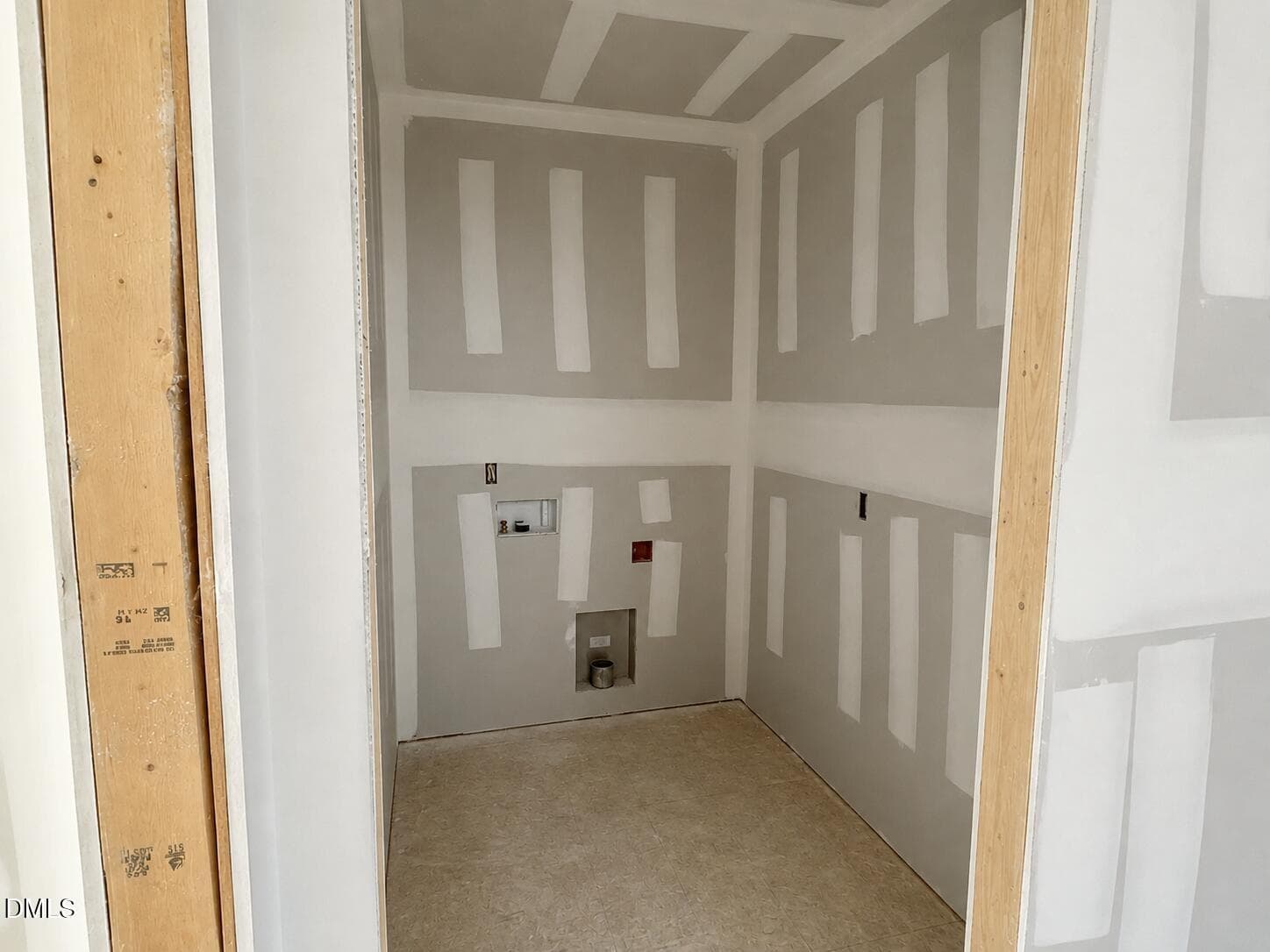 Laundry Room Rough-In 9/9/26 - 626 Cable Court, Apex, NC 27523