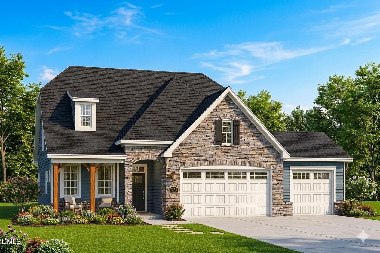 AI generated - 1005 Prominence Drive, Durham, NC 27712, Durham