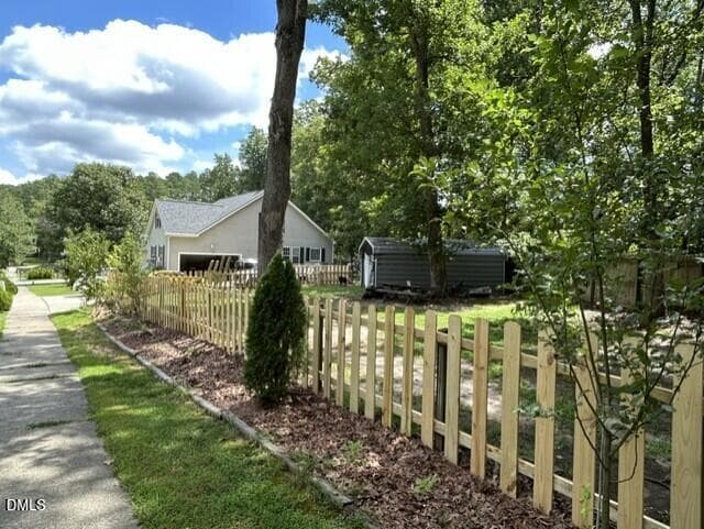 Sideyard Fence - 6813 Barbee Road, Durham, NC 27713, Durham