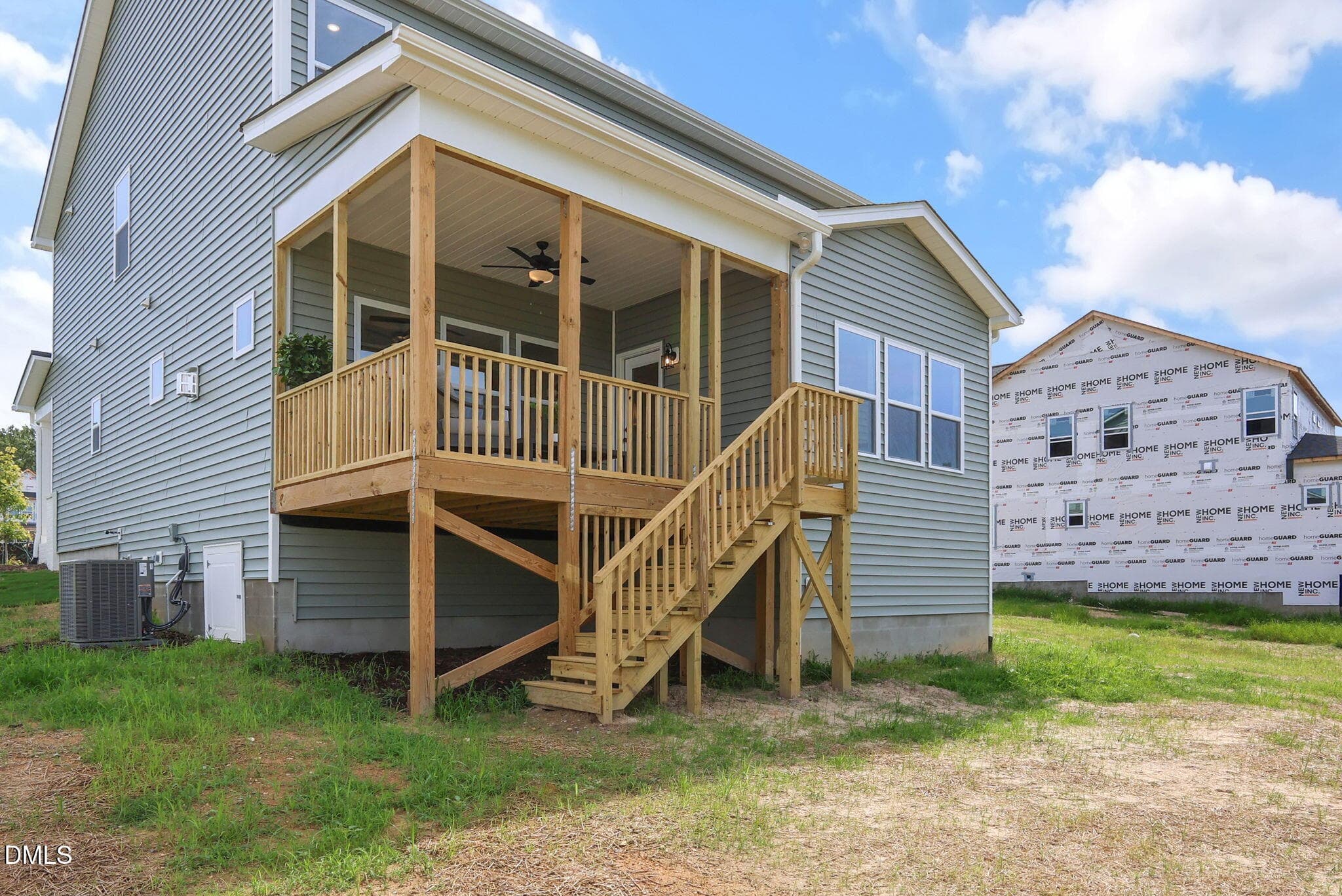 Rear - 239 Sweetfern Lane, Zebulon, NC 27597