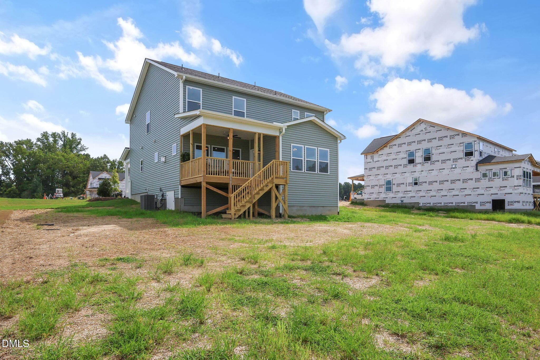 Rear - 239 Sweetfern Lane, Zebulon, NC 27597