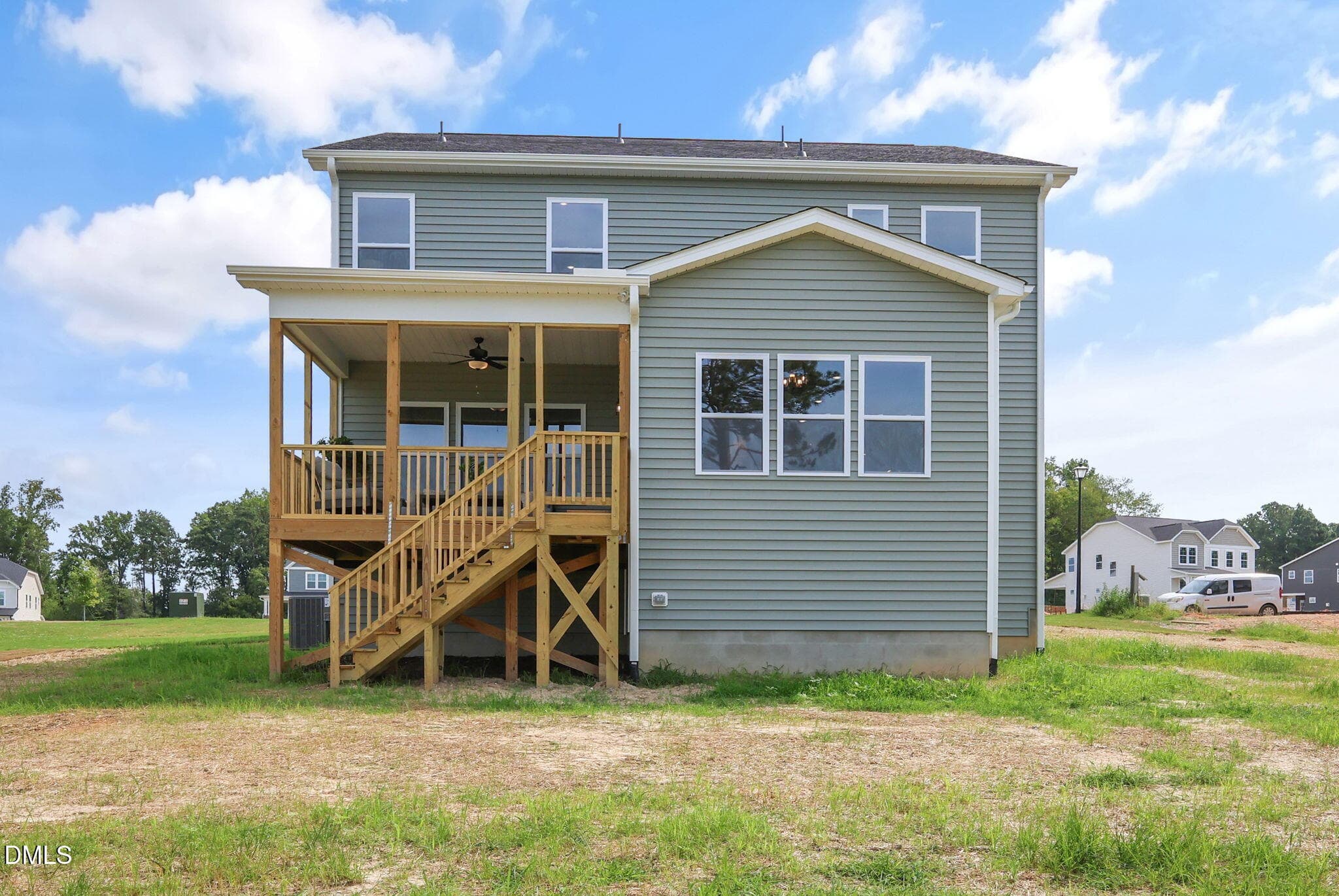 Rear - 239 Sweetfern Lane, Zebulon, NC 27597