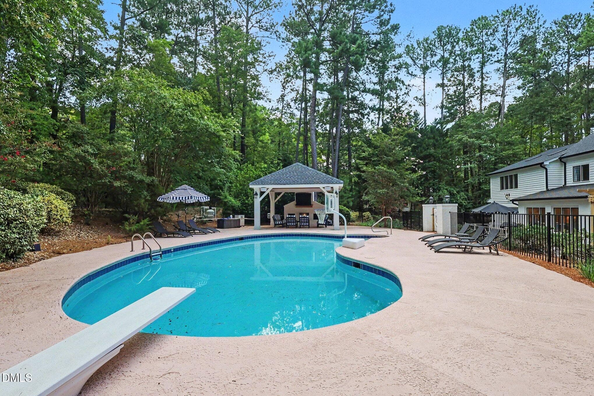Gorgeous pool area - 10773 Trego Trail, Raleigh, NC 27614, Raleigh