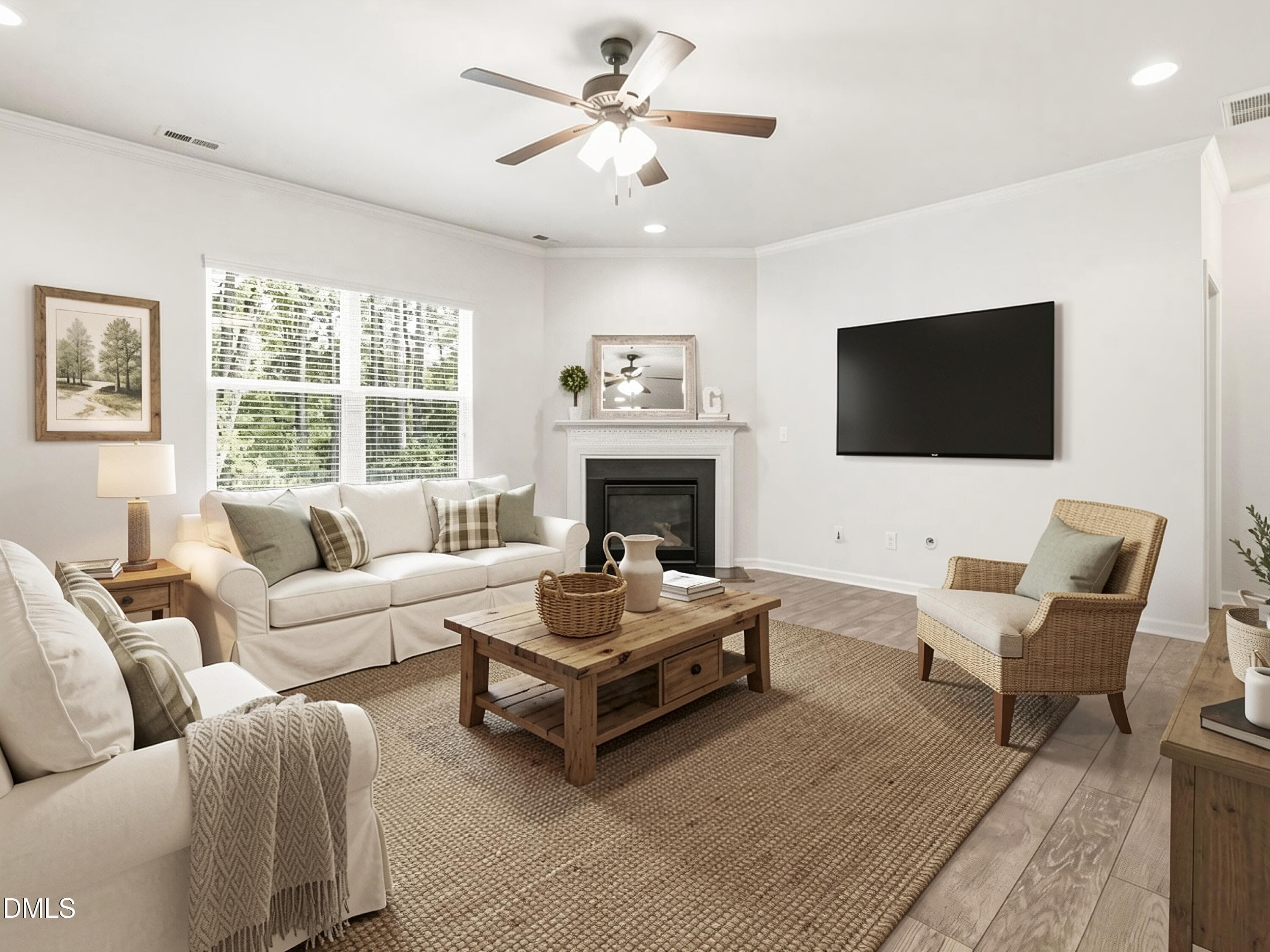 31-Living Room - 4344 Prairie Creek Trail, Raleigh, NC 27616, Raleigh