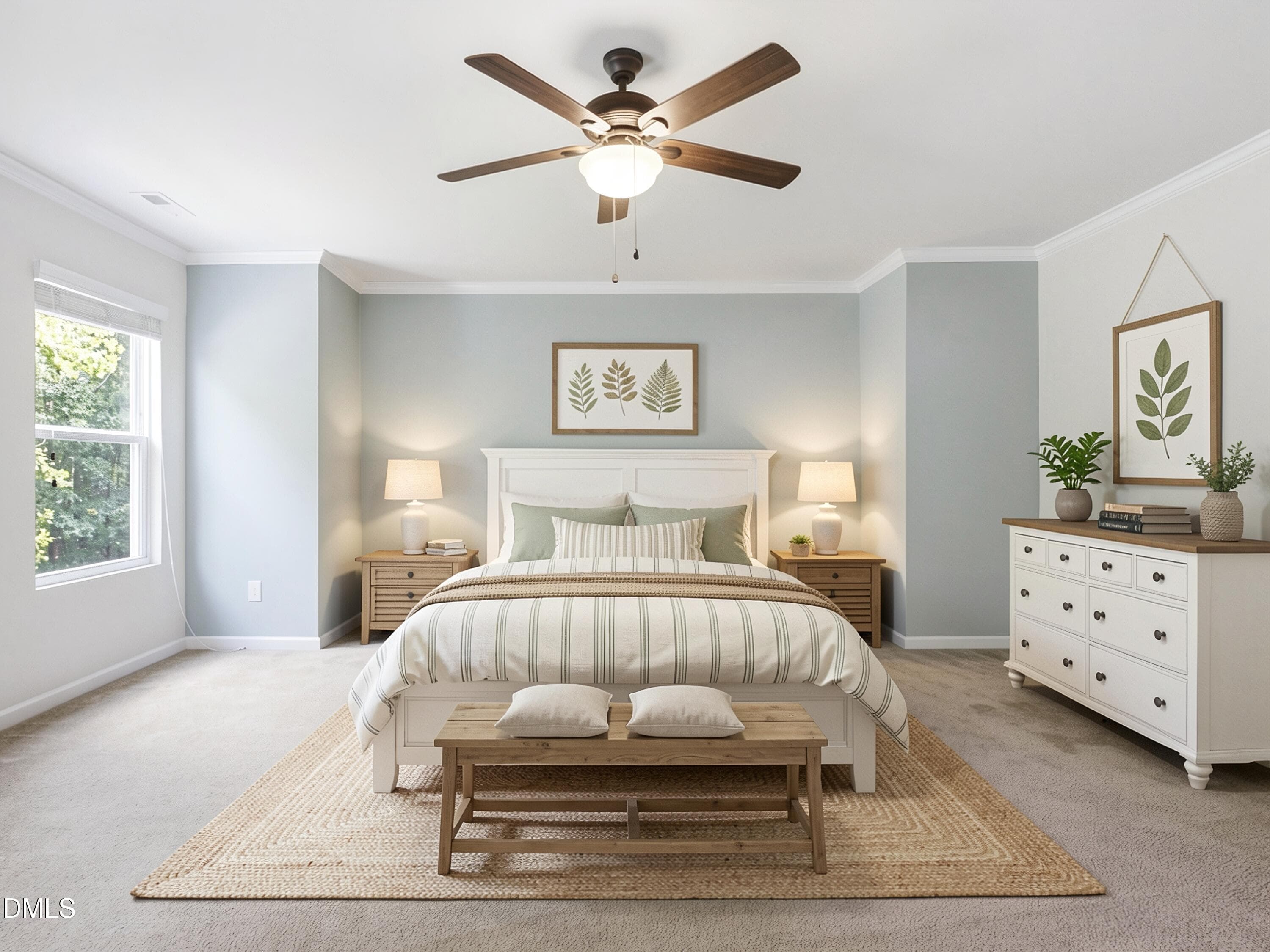 47-Primary Bedroom - 4344 Prairie Creek Trail, Raleigh, NC 27616, Raleigh