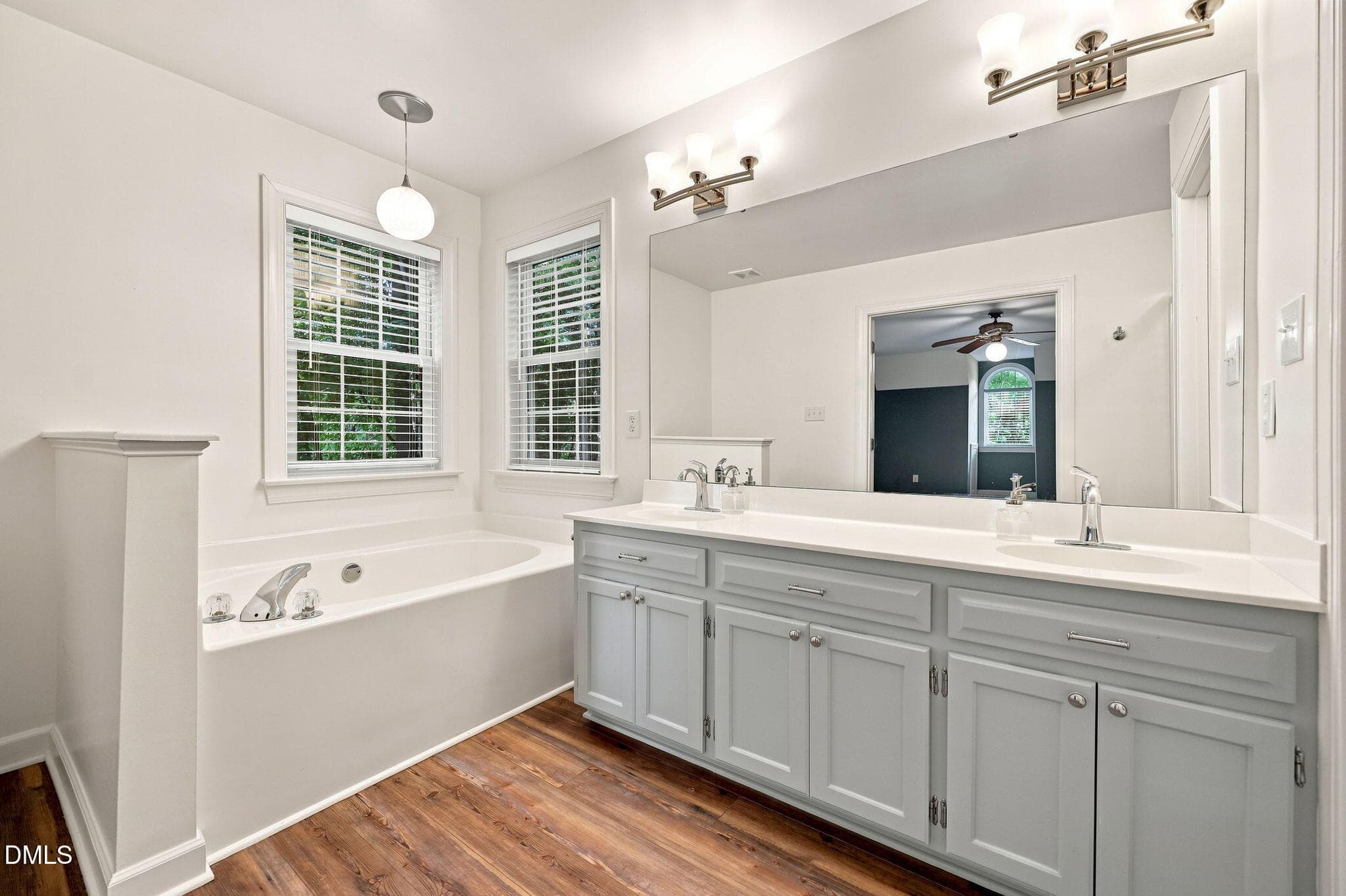 Primary Bathroom Tub - 6104 King Croydon Court, Raleigh, NC 27603, Raleigh