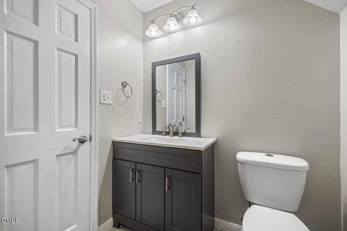 Bathroom angle upstrairs - 424 Newburgh Drive, Fayetteville, NC 28311, Fayetteville
