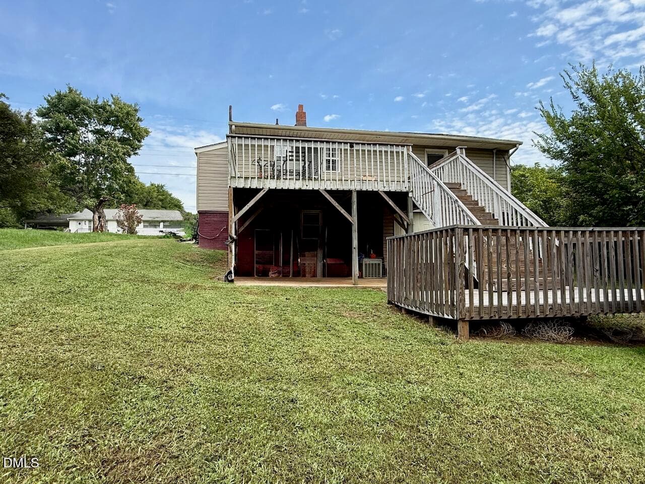 Rear yard - 417 Boundary Street, Haw River, NC 27258