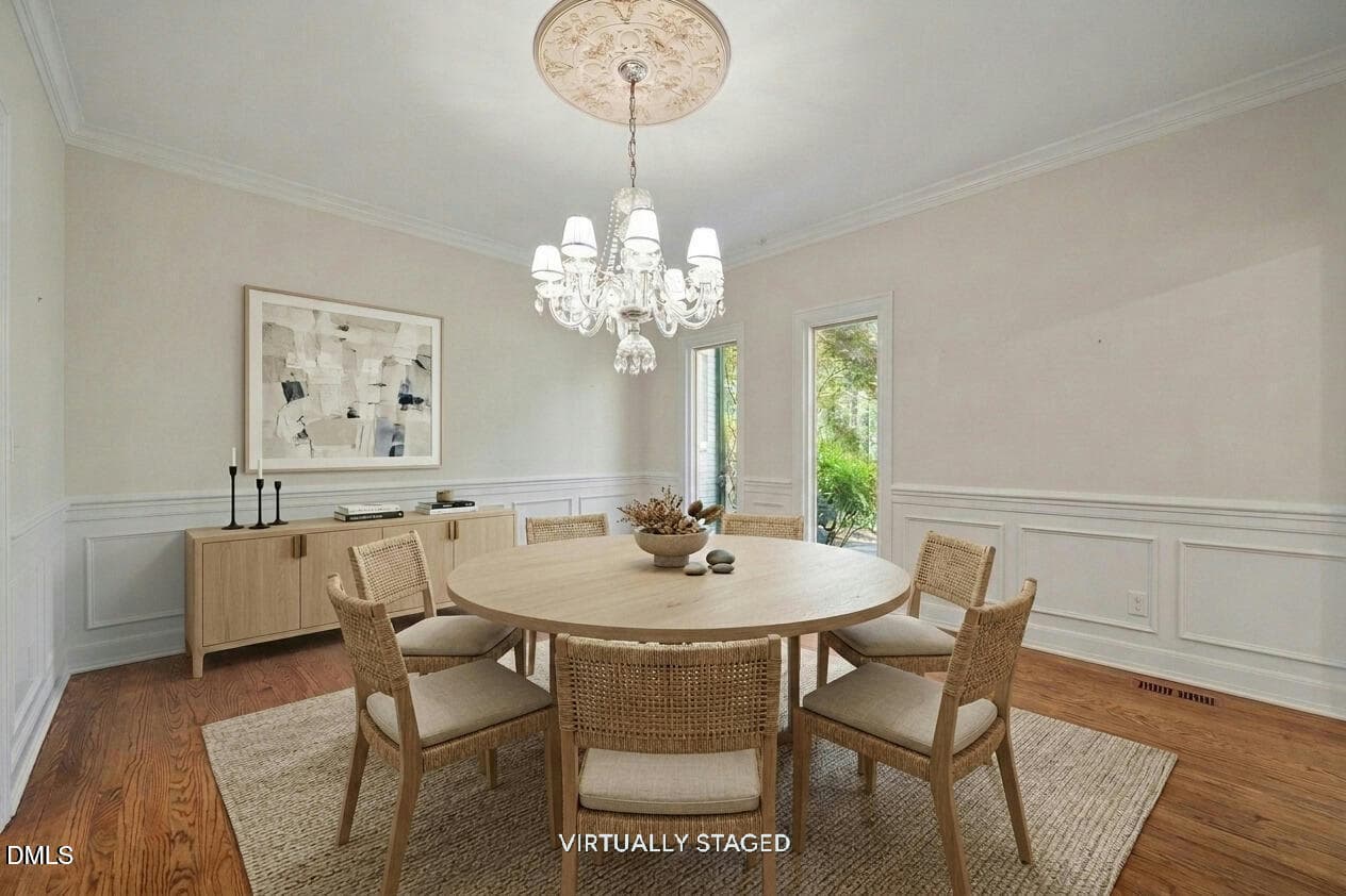 dining room - 10773 Trego Trail, Raleigh, NC 27614, Raleigh