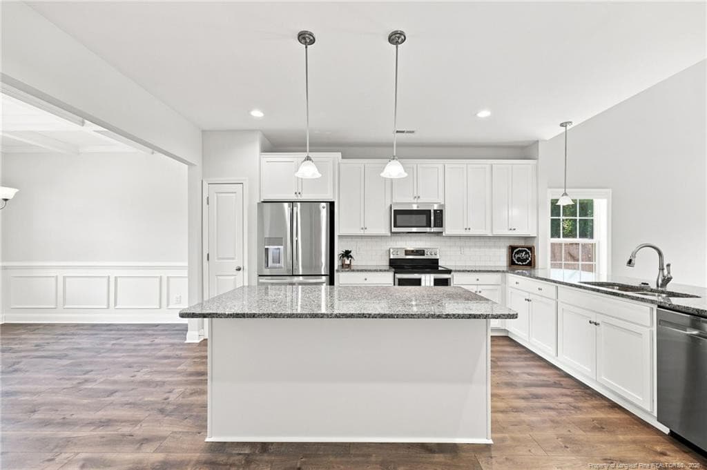 Large kitchen island - 205 Forester Drive, Vass, NC 28394, Vass