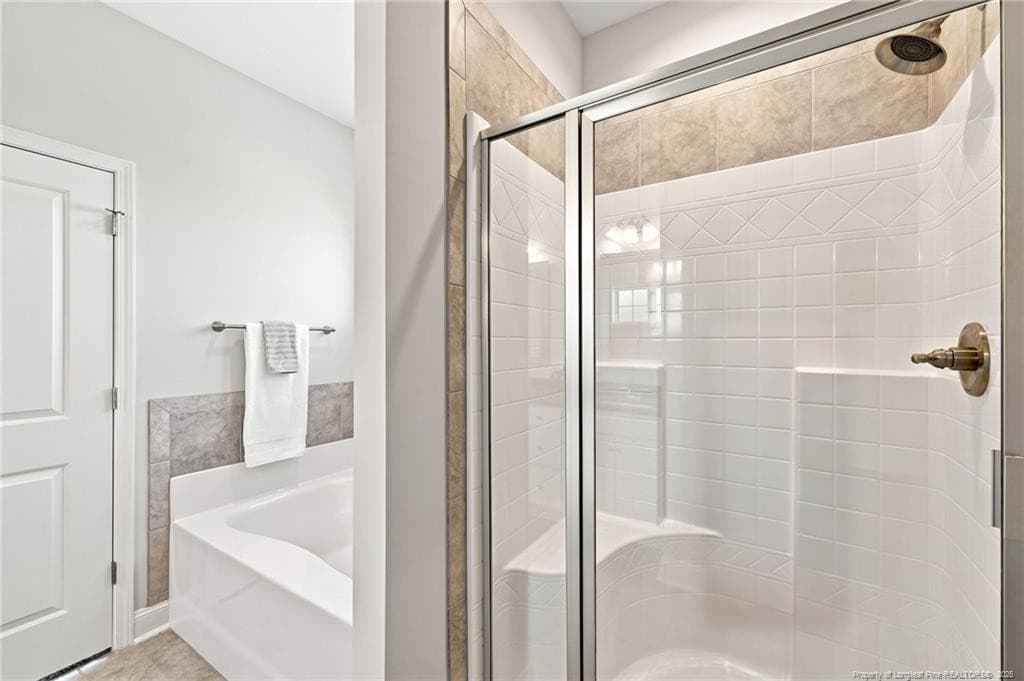 Spacious shower - 205 Forester Drive, Vass, NC 28394, Vass