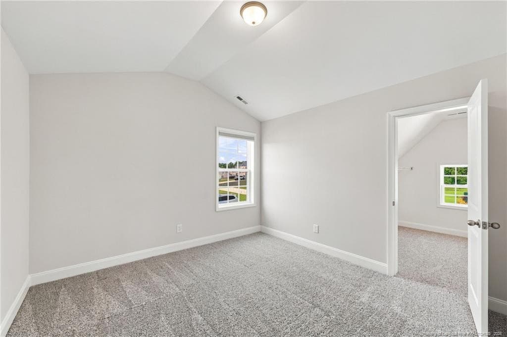 Bedroom #3 w/ large WIC - 205 Forester Drive, Vass, NC 28394, Vass