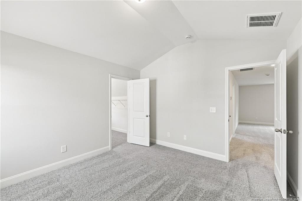 Bedroom #3 w/ large WIC - 205 Forester Drive, Vass, NC 28394, Vass