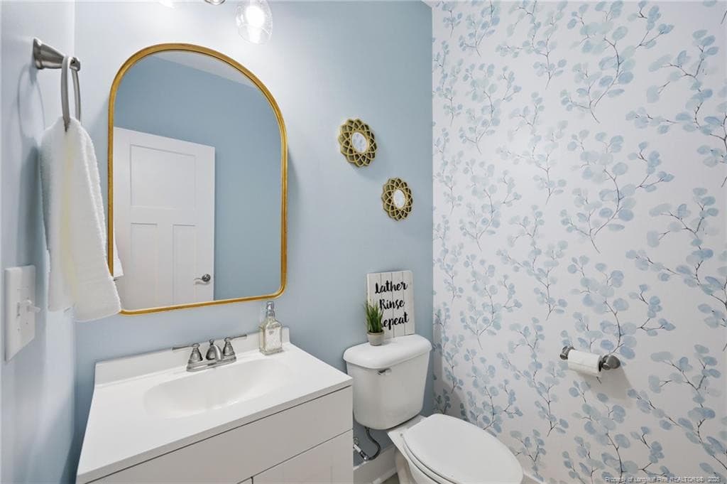 Half Bath - 101 Woodford Lane, Vass, NC 28394