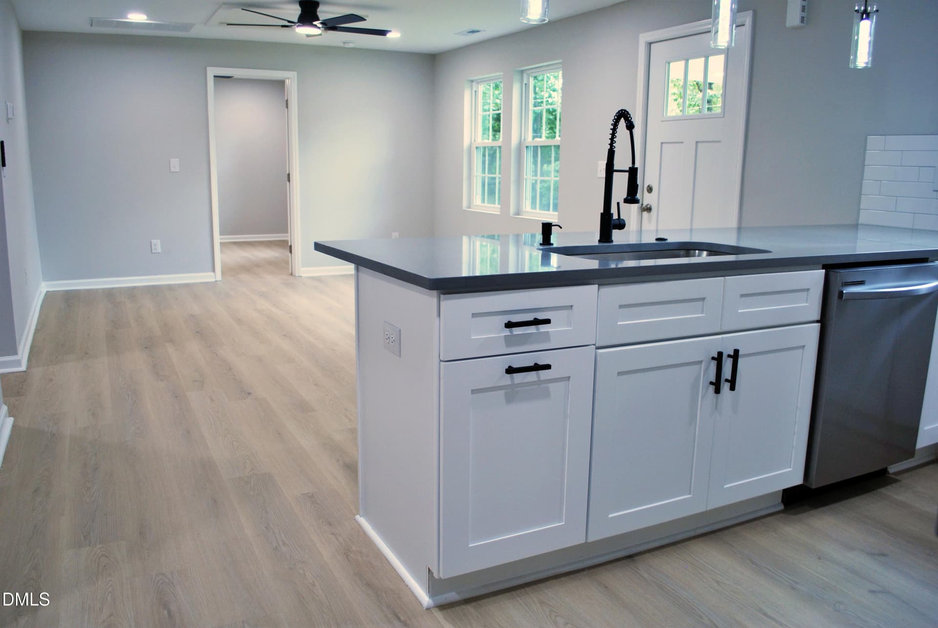 9 Kitchen into Living Room - 421 E Webb Street, Mebane, NC 27302