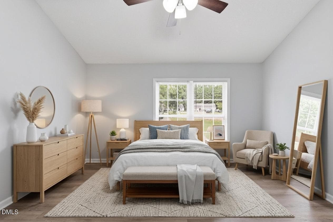 Virtually Staged - 2003 Laurel Leaf Road, Zebulon, NC 27597