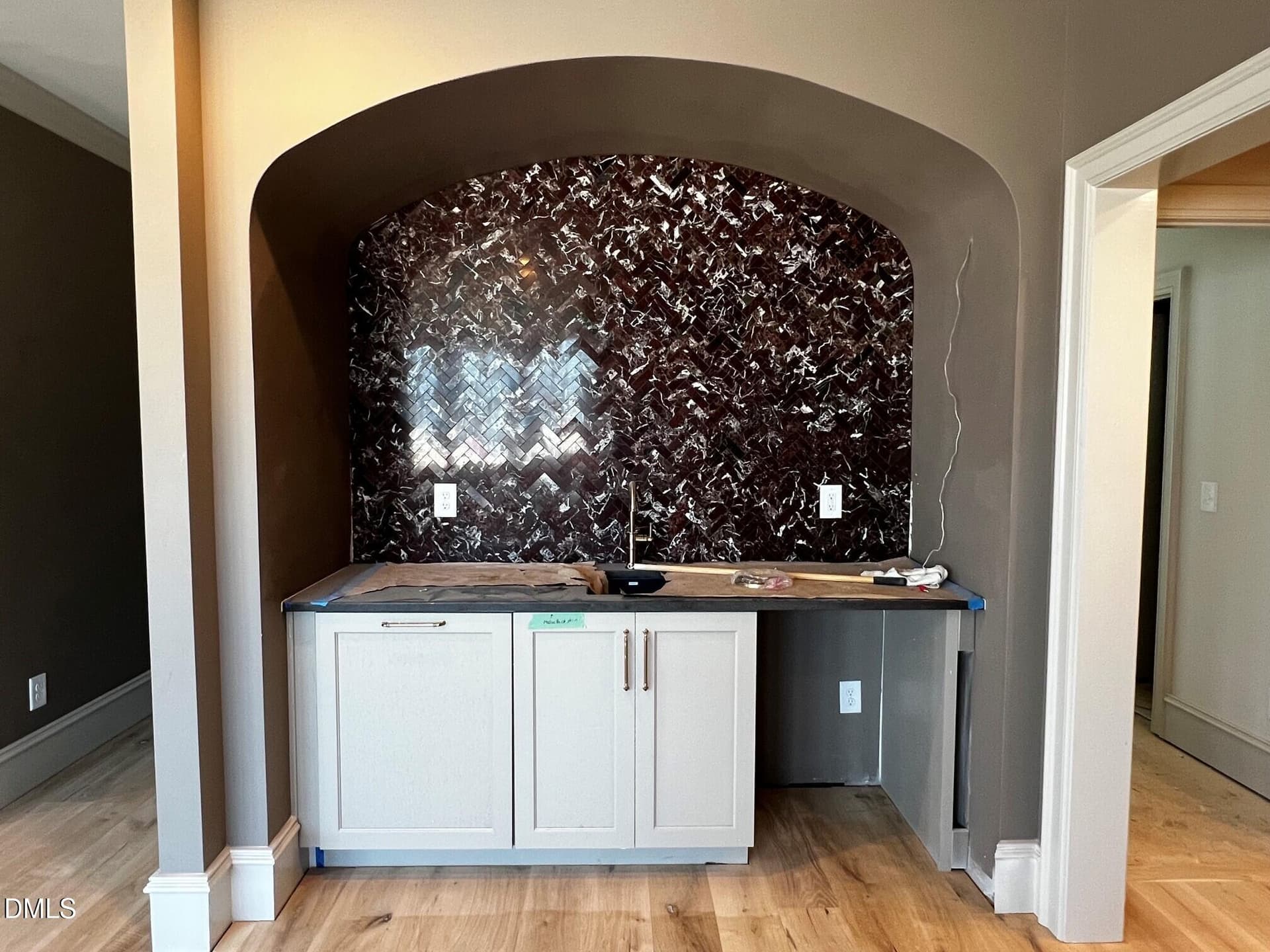 rec room wet bar - 1008 Oldfourth Lane, Durham, NC 27707