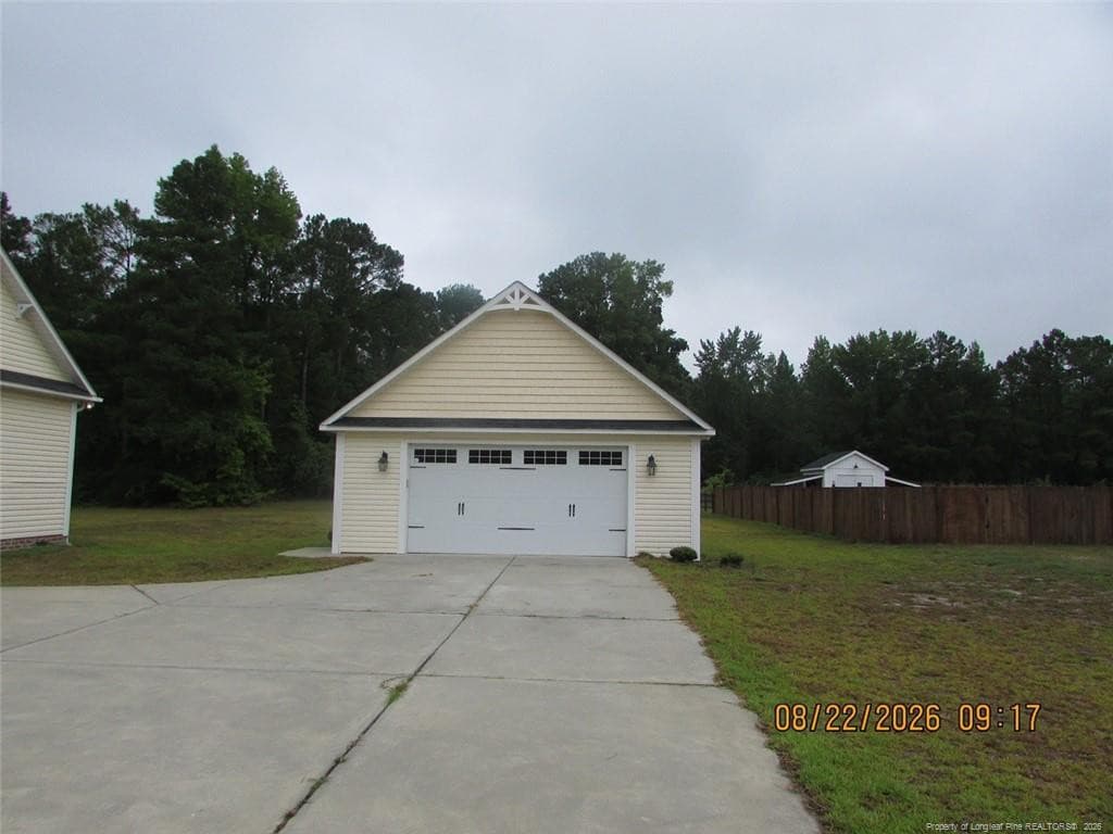 Detached Garage - 5615 Toby Place, Stedman, NC 28391, Stedman