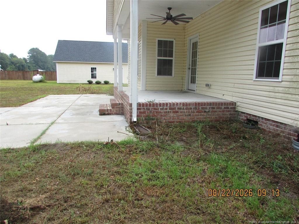 Back Porch - 5615 Toby Place, Stedman, NC 28391, Stedman