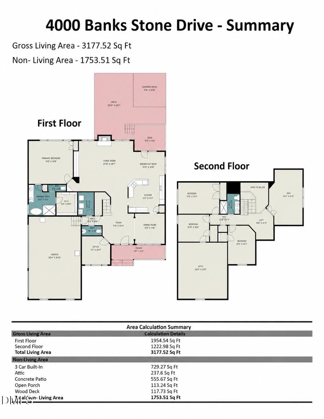4000 Banks Stone Drive-floorplan - 4000 Banks Stone Drive, Raleigh, NC 27603, Raleigh