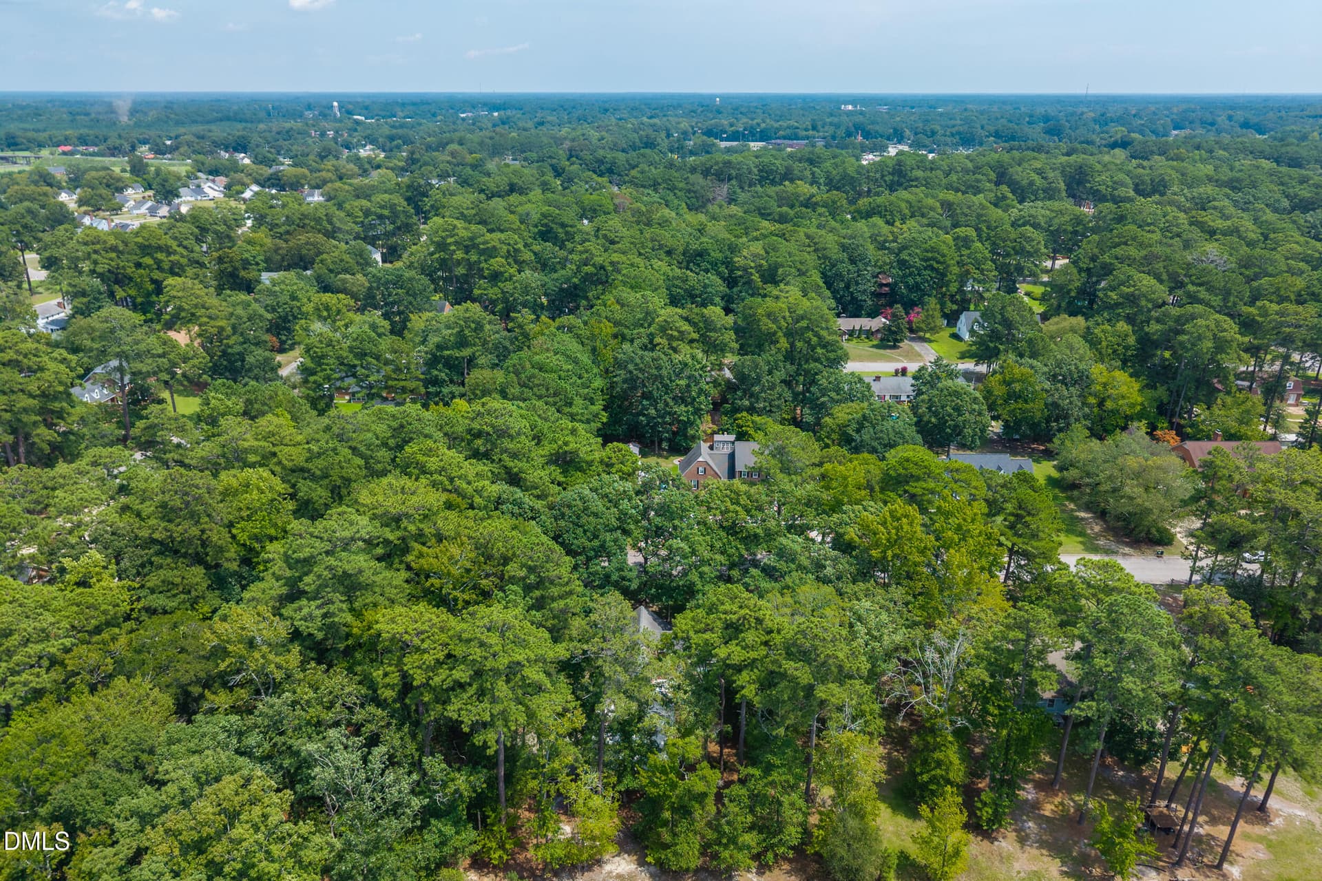 Aerial View - 1612 Colony Drive, Tarboro, NC 27886