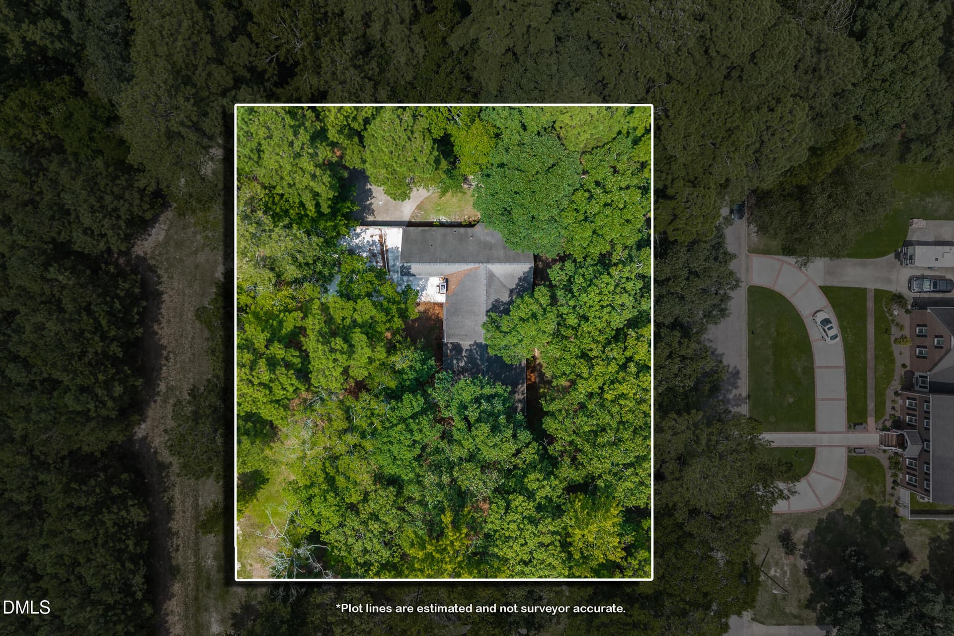 Property Lines - 1612 Colony Drive, Tarboro, NC 27886