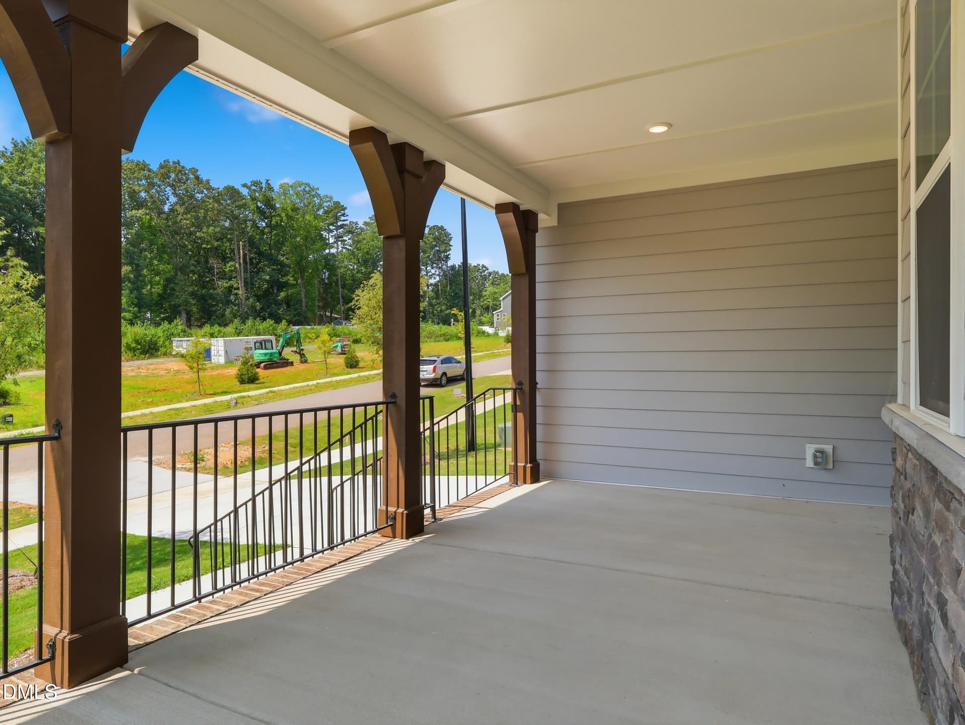 Other porch view - 2016 Upland Lane, Durham, NC 27712