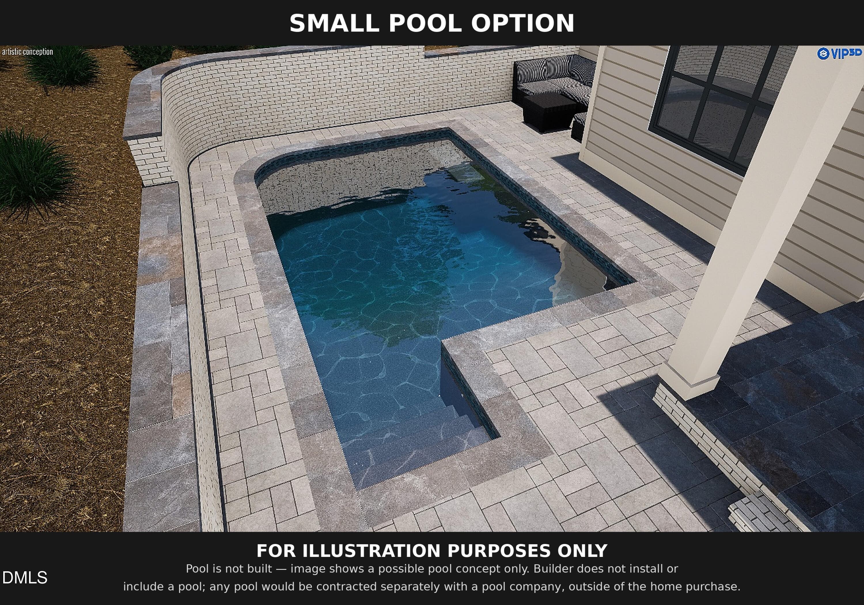 Small Pool Br (1) - 3521 Brook Drive, Raleigh, NC 27609, Raleigh
