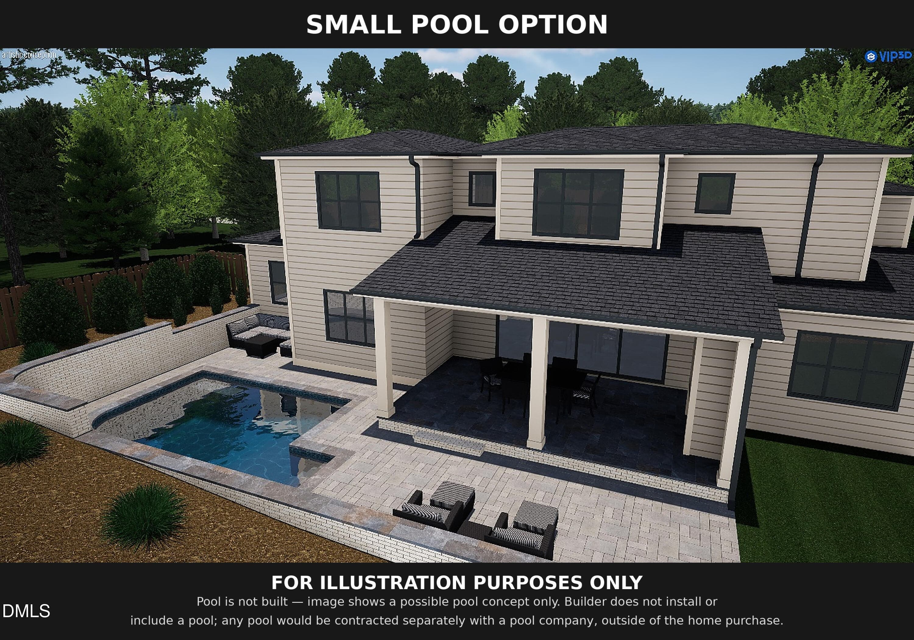 Small Pool Br (2) - 3521 Brook Drive, Raleigh, NC 27609, Raleigh