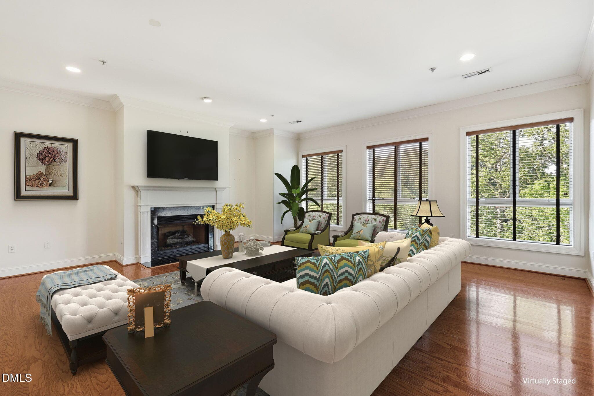 Living Room - 2801 Glenwood Gardens Lane 303, Raleigh, NC 27608, Raleigh