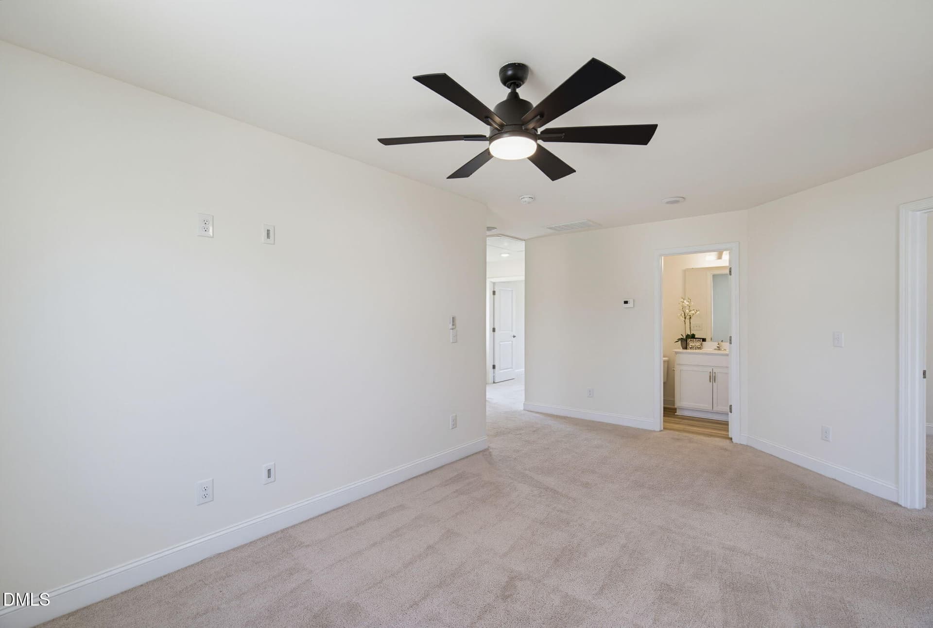 Bonus Room w/ fan - 1268 Sidney Creek Drive, Zebulon, NC 27597