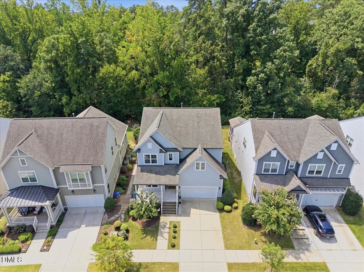 Aerial View - 540 Old Dairy Drive, Wake Forest, NC 27587