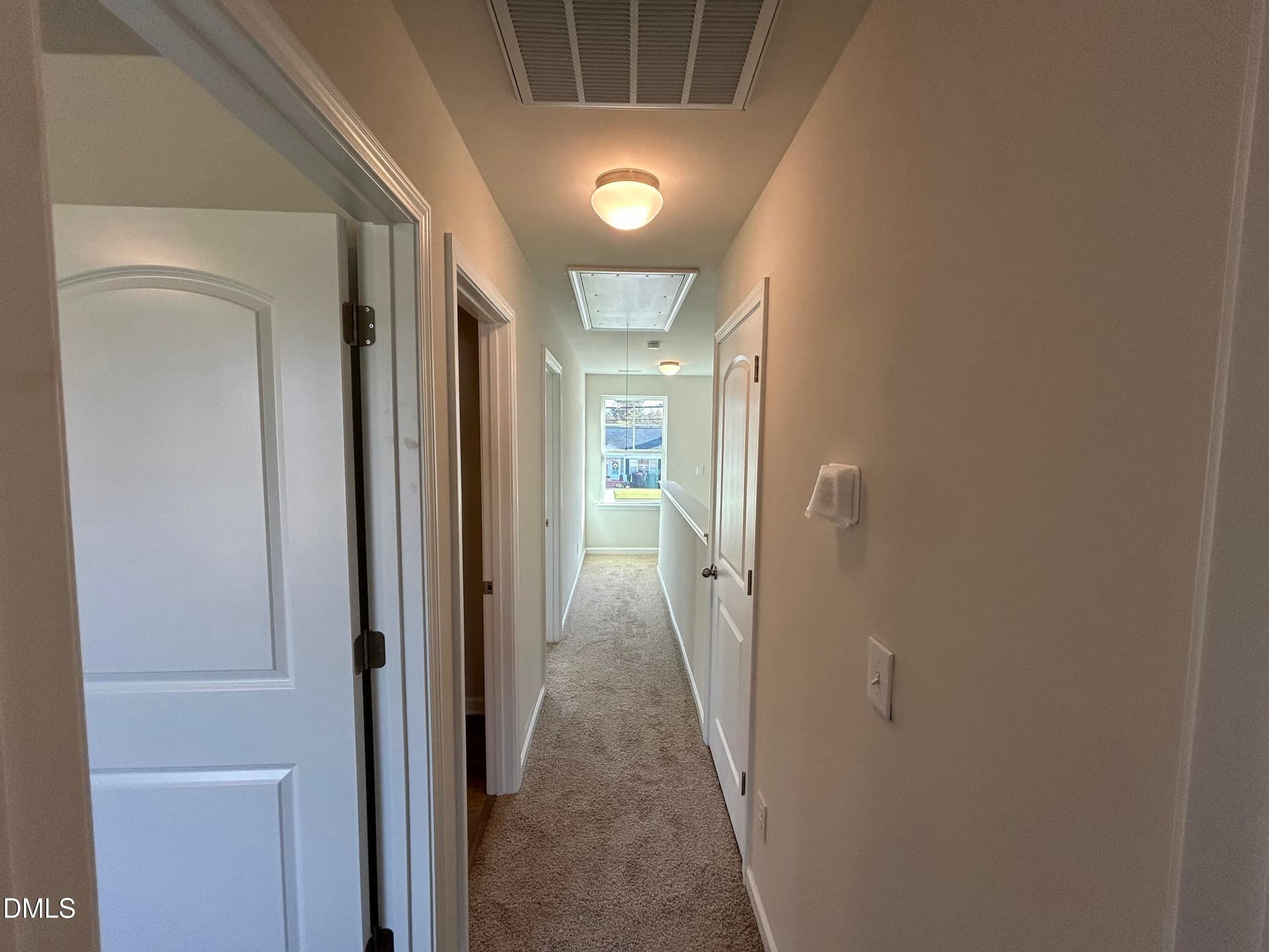 Upstairs Hall back to front - 197 Slatestone Road, Washington, NC 27889