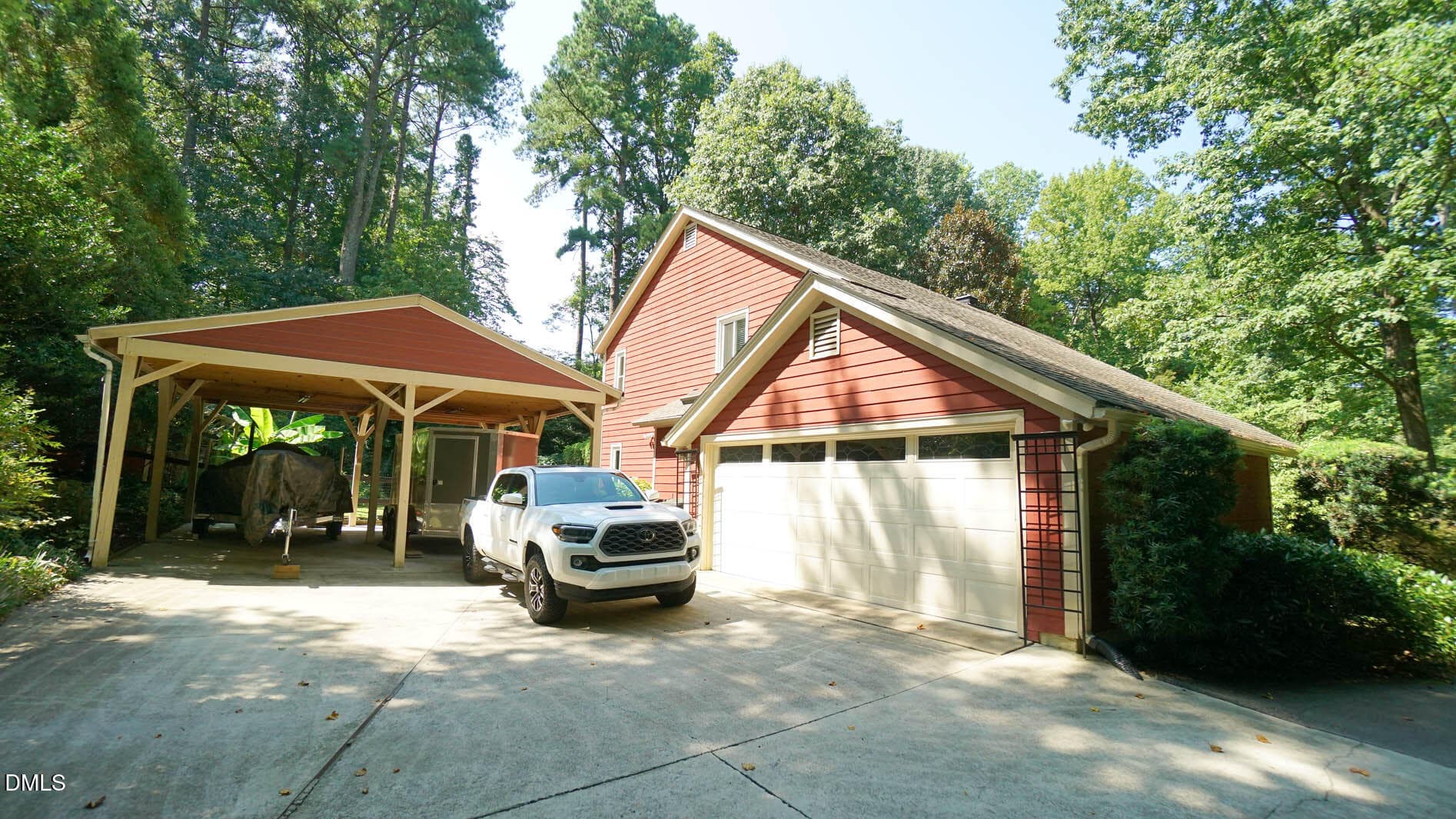 Two Car Garage and Carport - 818 Lake Forest Drive, Raleigh, NC 27615, Raleigh