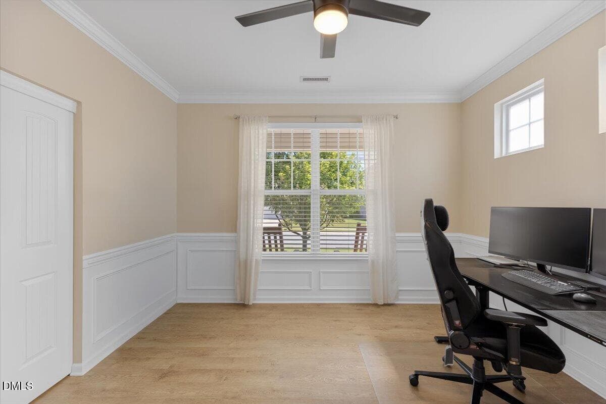 Office/Dining room - 819 Lake Artesia Lane, Fuquay Varina, NC 27526