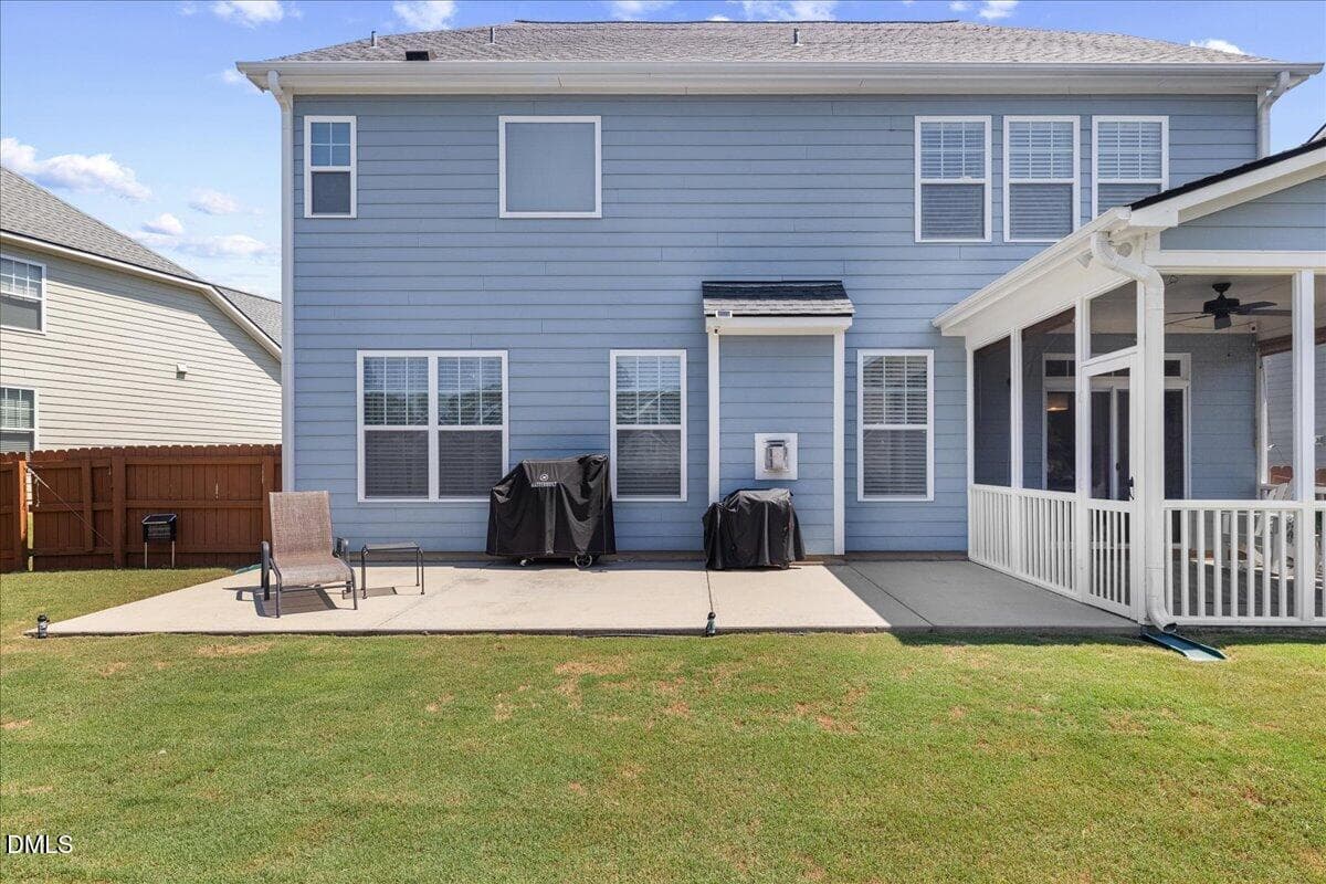 Expansive patio - 819 Lake Artesia Lane, Fuquay Varina, NC 27526