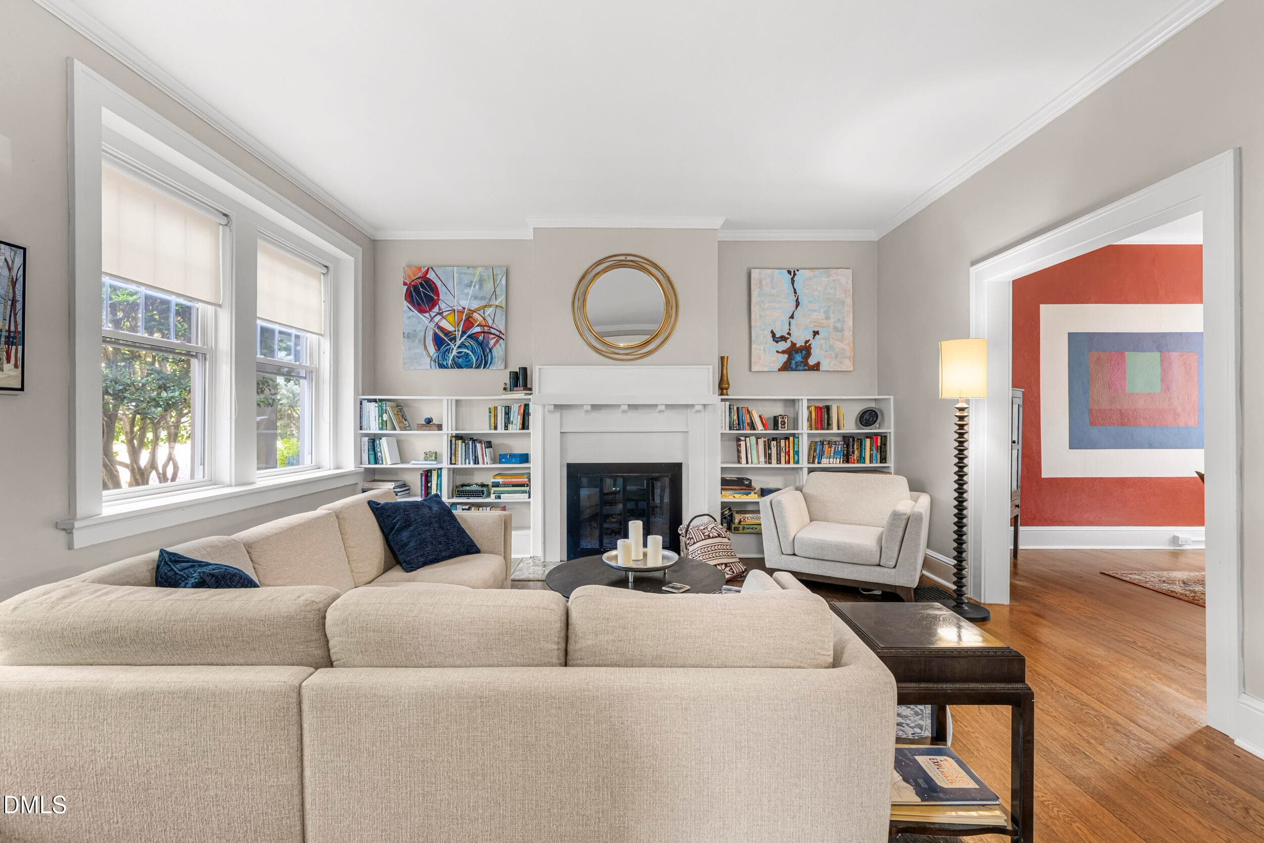 09 - Living Room - 132 Woodburn Road, Raleigh, NC 27605, Raleigh