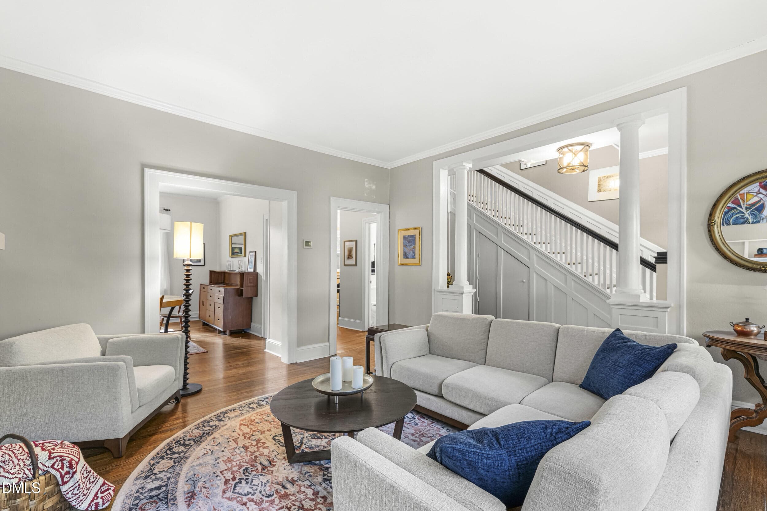 11a - Living Room - 132 Woodburn Road, Raleigh, NC 27605, Raleigh