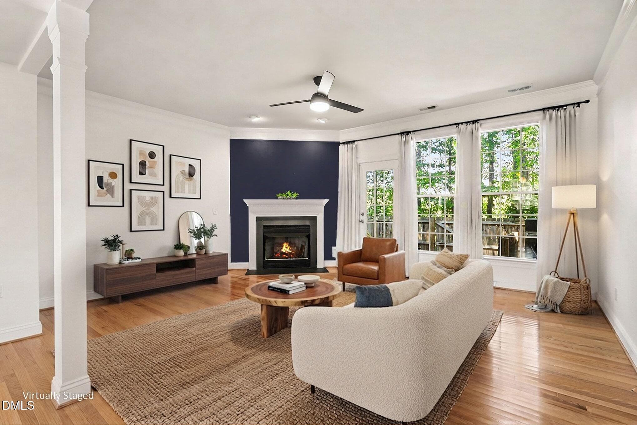 Living Room - 2243 Bellaire Avenue, Raleigh, NC 27608, Raleigh