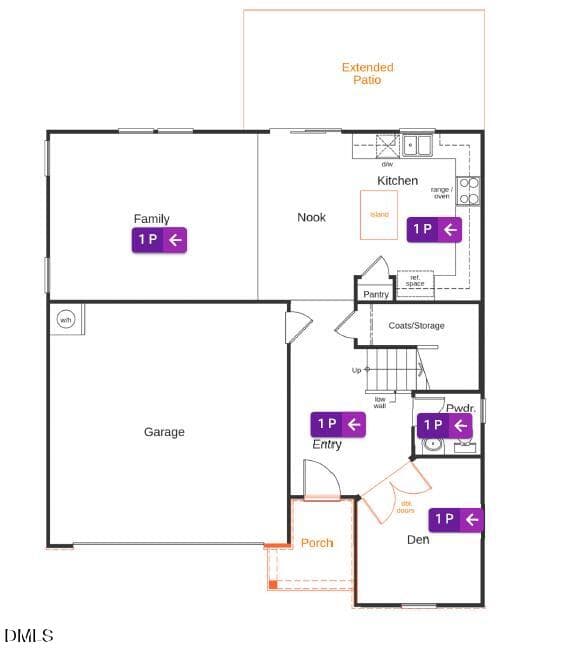 First Floor - 480 Purple Aster Street, Youngsville, NC 27596, Youngsville
