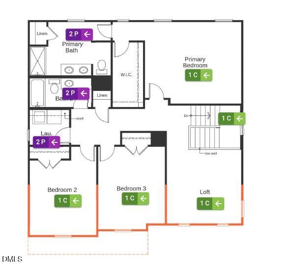 Second Floor - 480 Purple Aster Street, Youngsville, NC 27596, Youngsville
