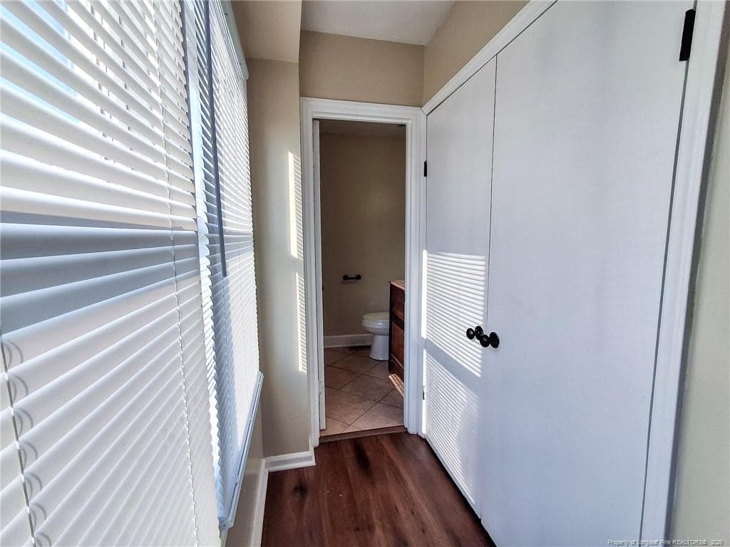 Half Bath located in the Primary Bedroom - 406 Kirkcaldy Court, Fayetteville, NC 28314, Fayetteville