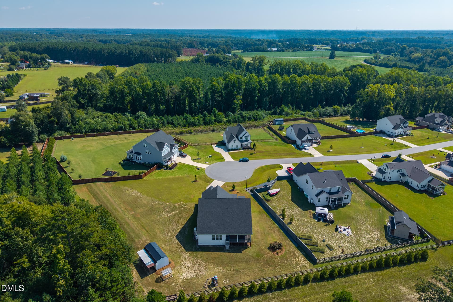 58 -16 blue monarch ln, drone, exterior - 16 Blue Monarch Lane, Fuquay Varina, NC 27526