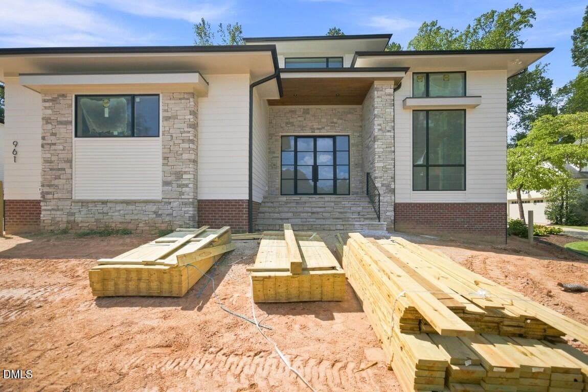 Front - 961 Wimbleton Drive, Raleigh, NC 27609, Raleigh