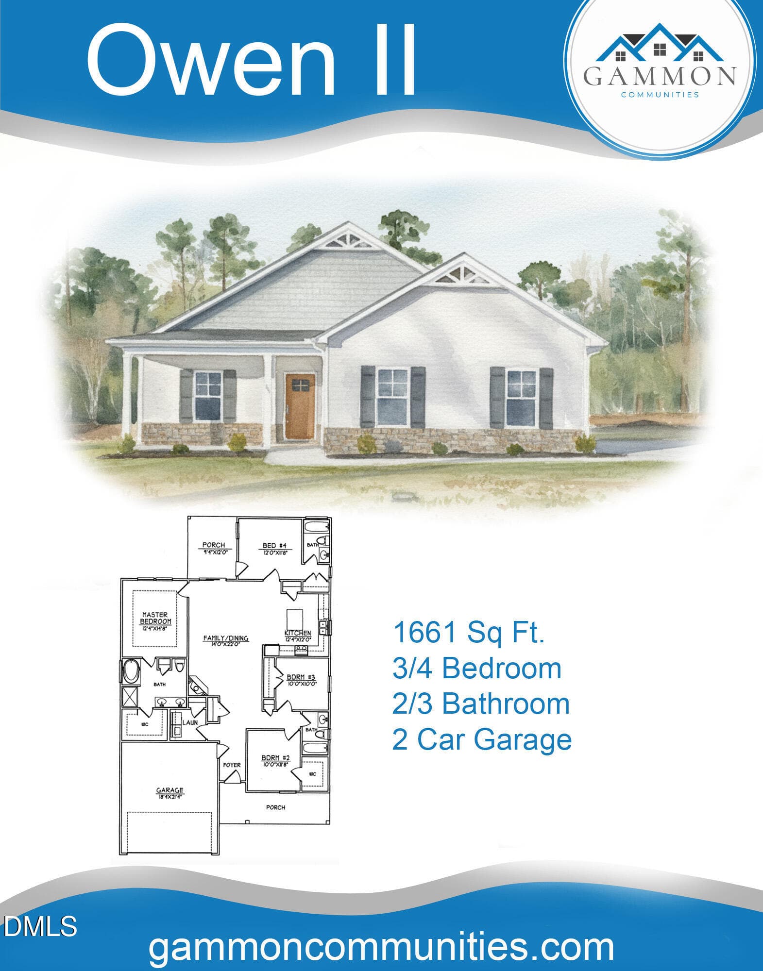 Owen2Houseplans - 4257 Leah Mae Lane, Pink Hill, NC 28572, Pink Hill