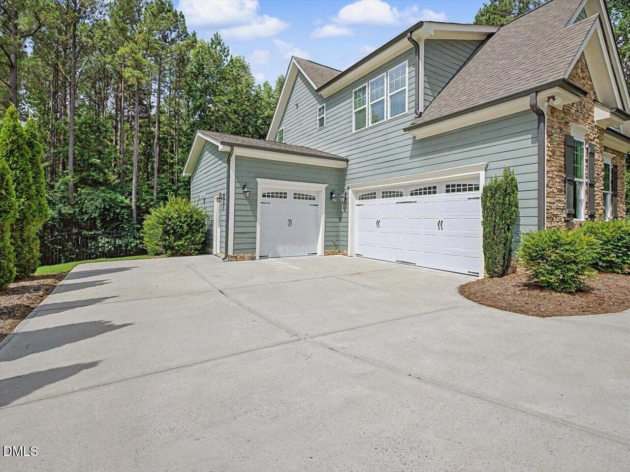 1-Three Car Garage - 53 Spring Hollow Court, Pittsboro, NC 27312