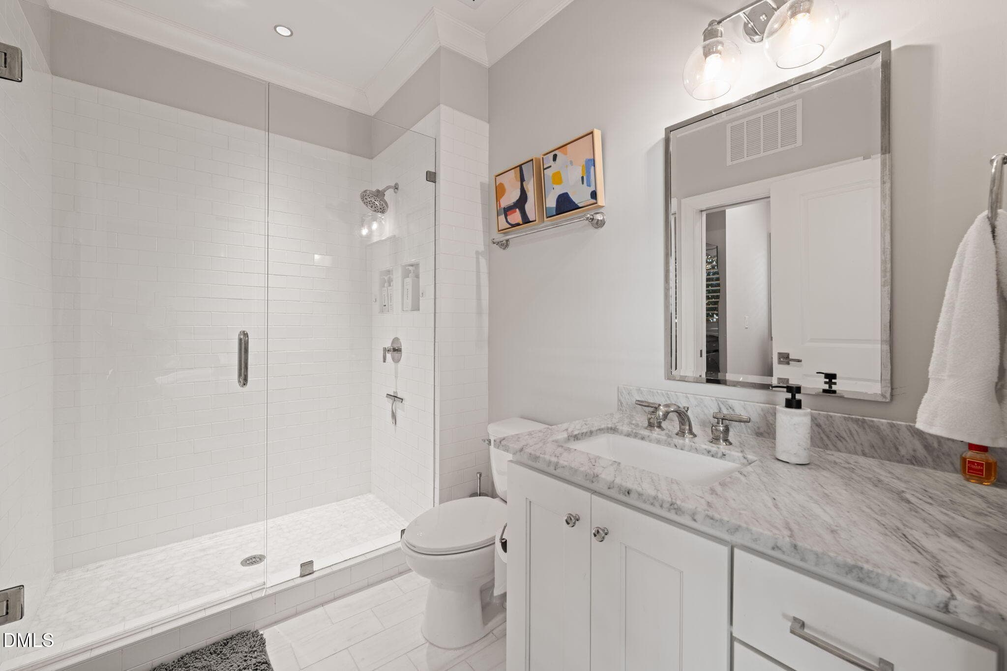 Primary Bathroom - 607 Smedes Place A, Raleigh, NC 27605, Raleigh