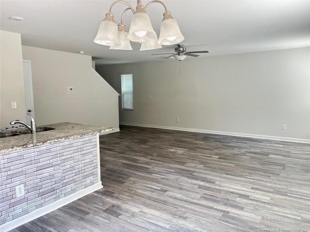 Living-Dining Rm - 50 Teal Drive, Youngsville, NC 27596, Youngsville