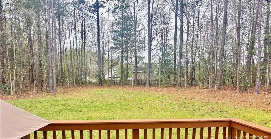 Deck View - 50 Teal Drive, Youngsville, NC 27596, Youngsville