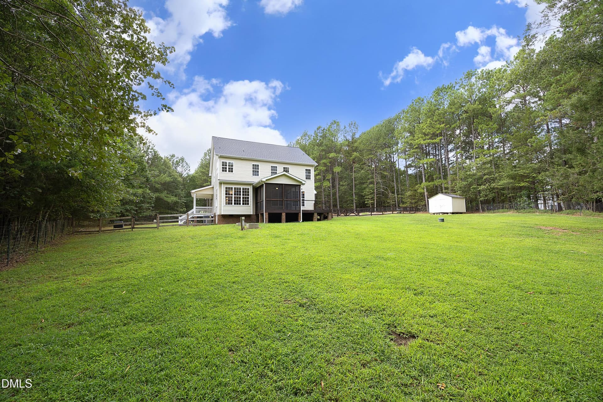 BackExterior - 535 Poplar Forest Lane, Pittsboro, NC 27312